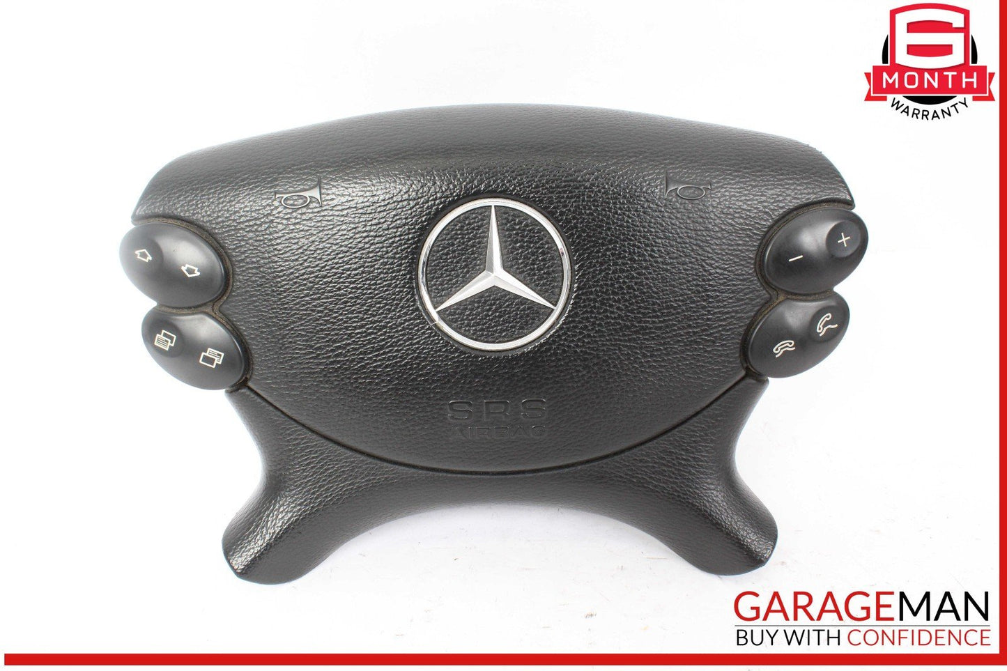 03-12 Mercedes W209 CLK55 CLS550 Steering Wheel Airbag Air Bag Black OEM