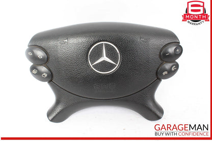 03-12 Mercedes W209 CLK55 CLS550 Steering Wheel Airbag Air Bag Black OEM