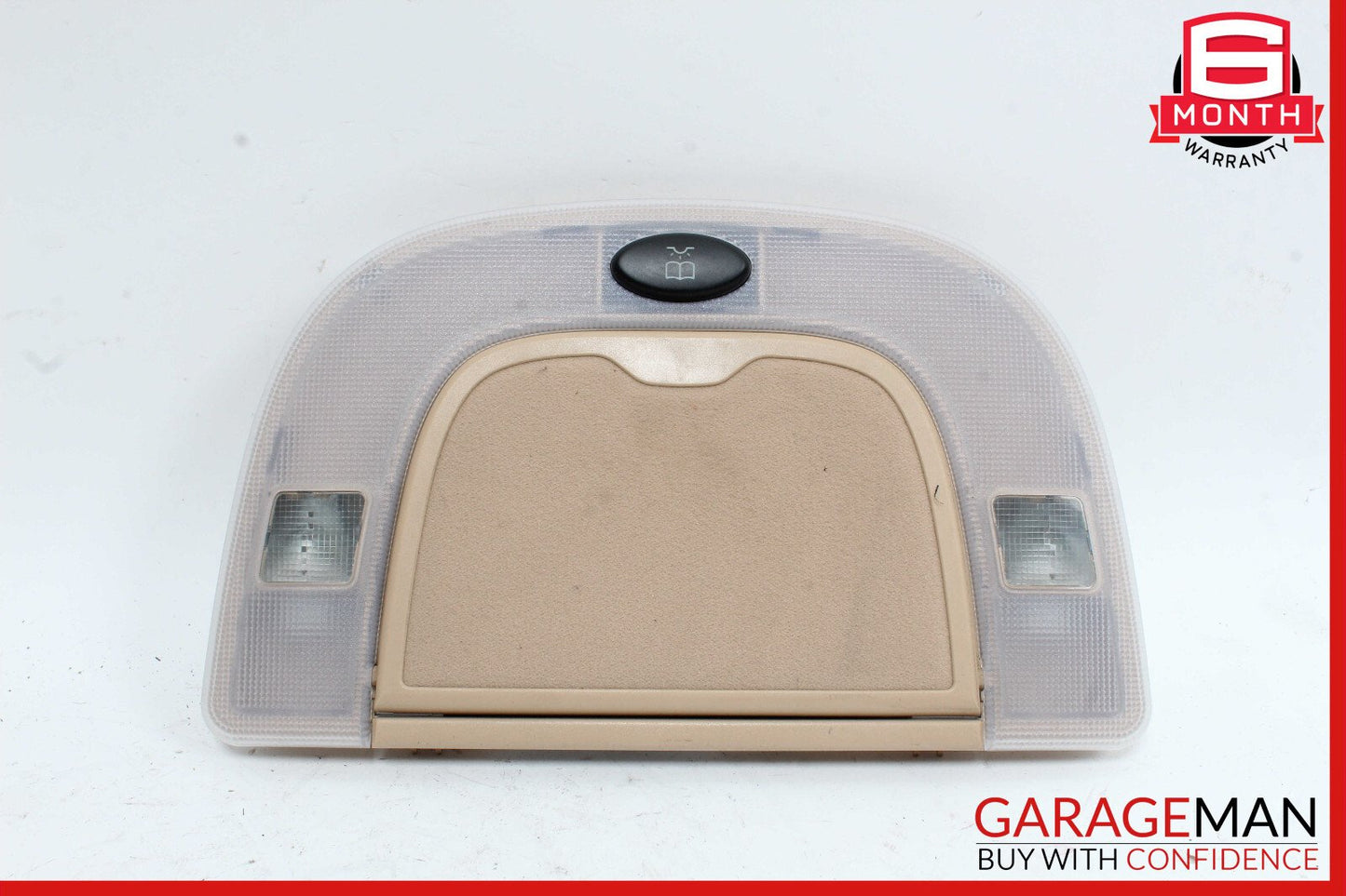 00-06 Mercedes W220 S430 S55 AMG Rear Headliner Reading Map Dome Light OEM