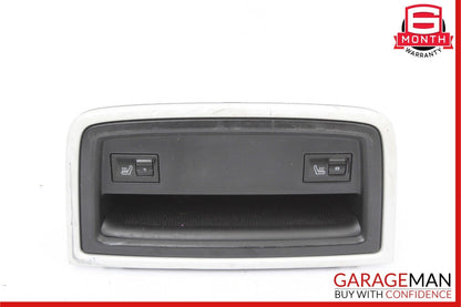 03-10 Porsche Cayenne Rear Center Console Storage Tray Heated Seat Switches OEM