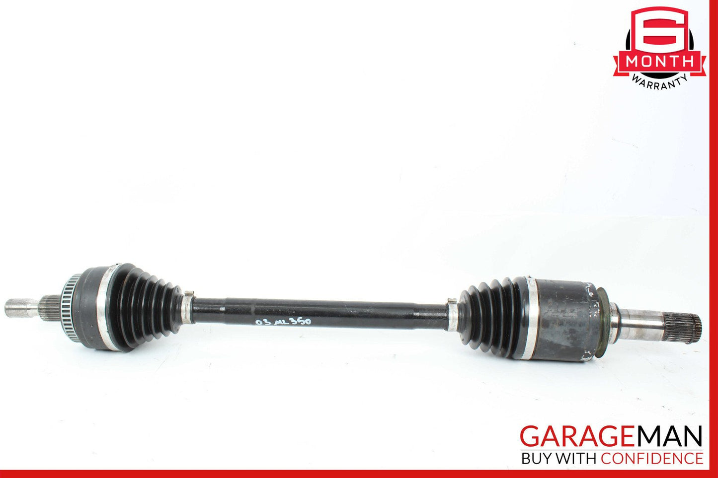 98-05 Mercedes W163 ML350 ML500 Axle CV Half Shaft Rear Right or Left OEM