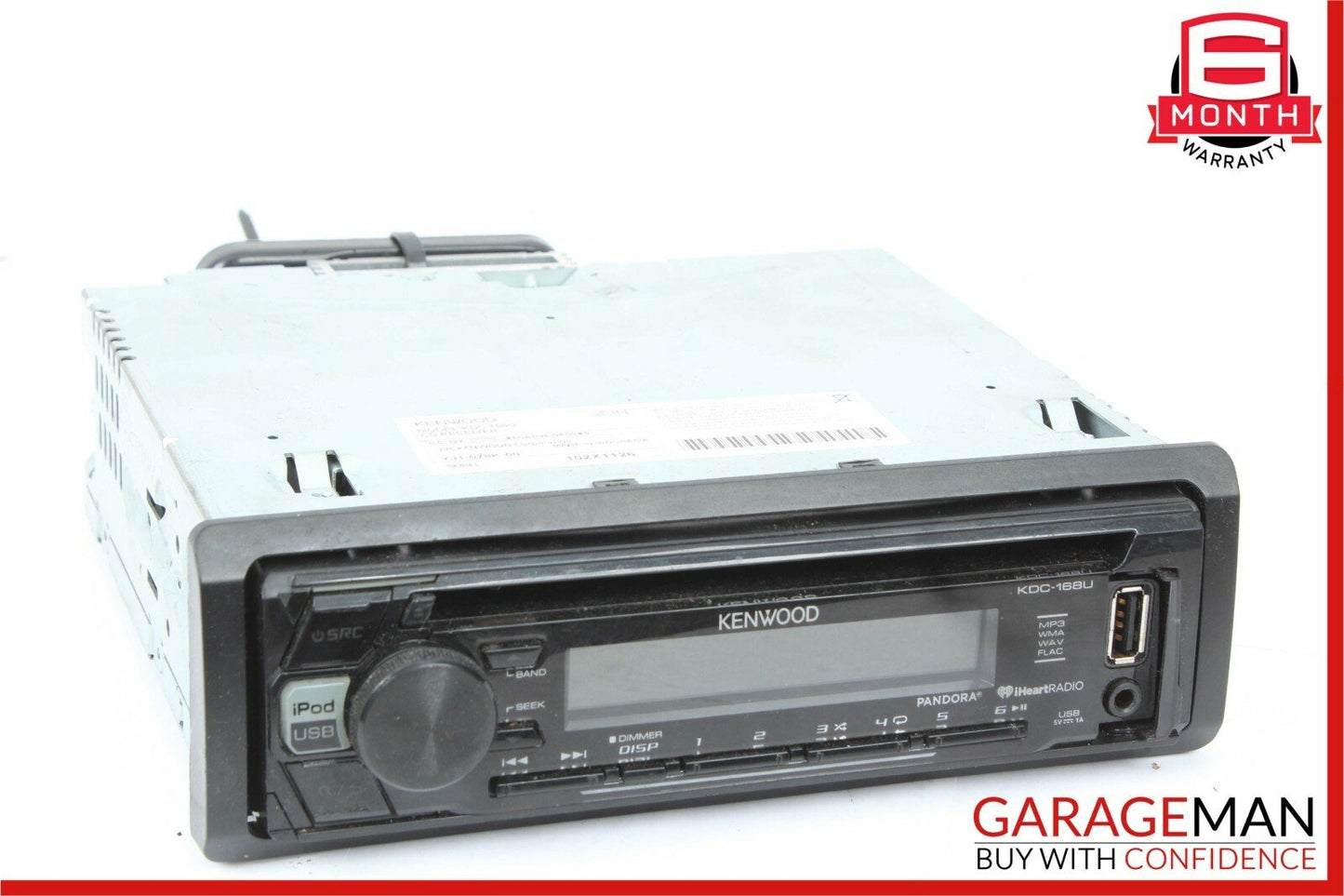 Mercedes Kenwood KDC-168U Bluetooth Stereo CD Radio Receiver Player Aux Input