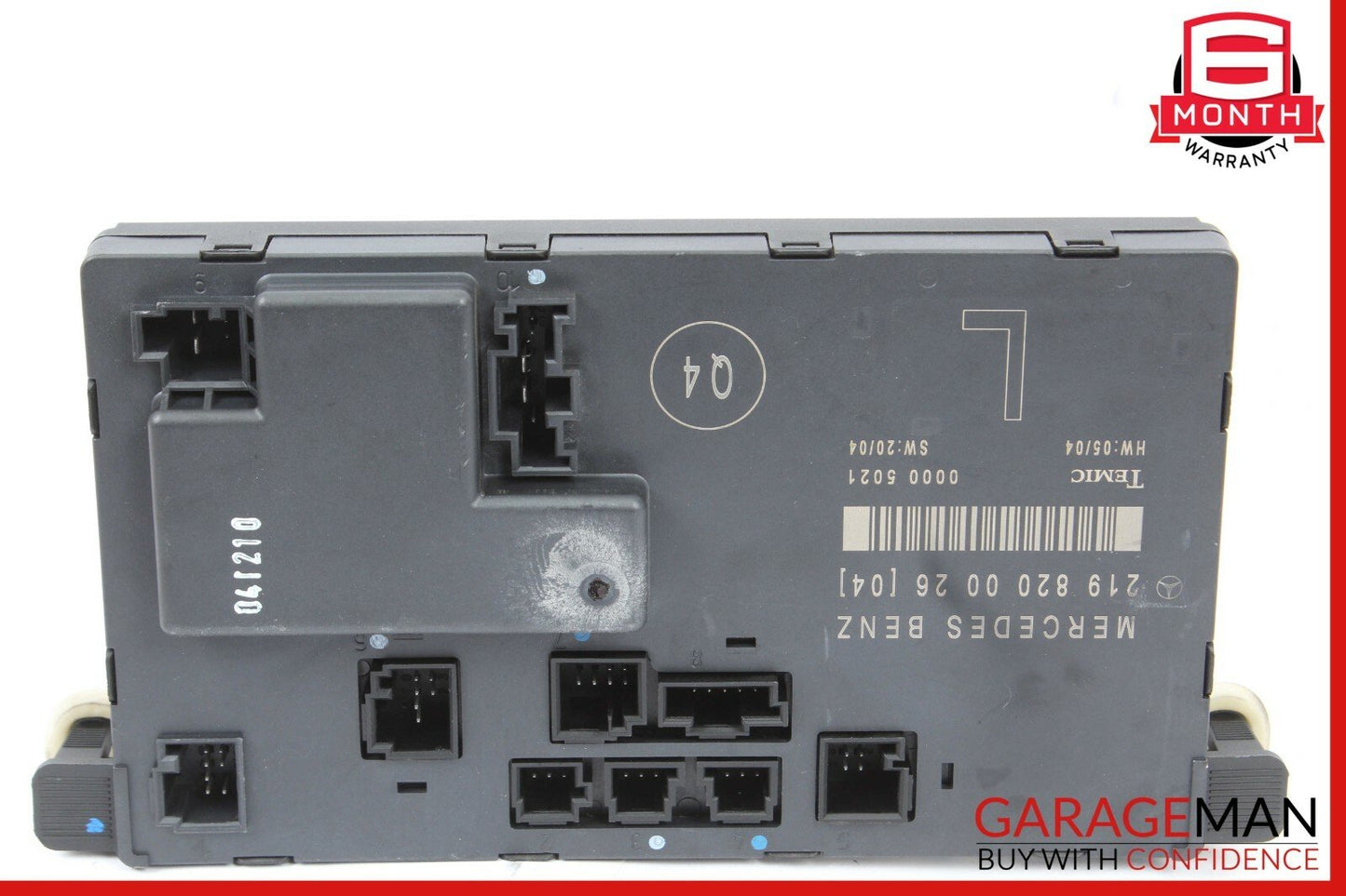 06-10 Mercedes W219 CLS500 Front Left Driver Side Door Computer Control Module