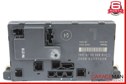 06-10 Mercedes W219 CLS500 Front Left Driver Side Door Computer Control Module