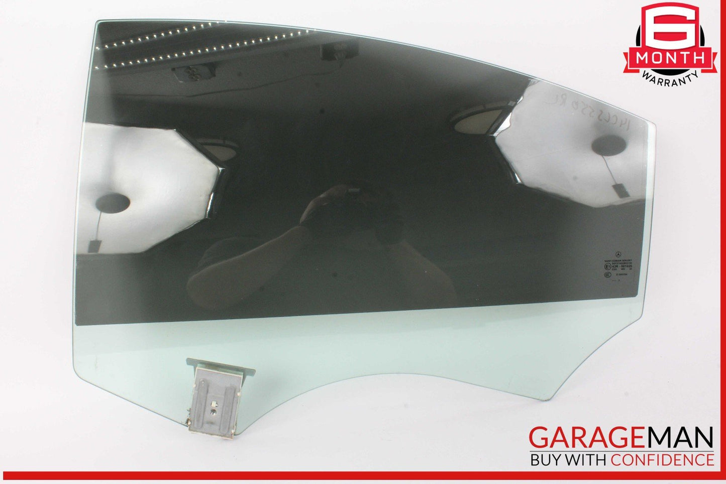 12-14 Mercedes W218 CLS550 Rear Left Driver Side Door Window Glass OEM