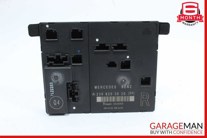 03-12 Mercedes R230 SL500 SL55 SL63 AMG Front Right Side Door Control Module