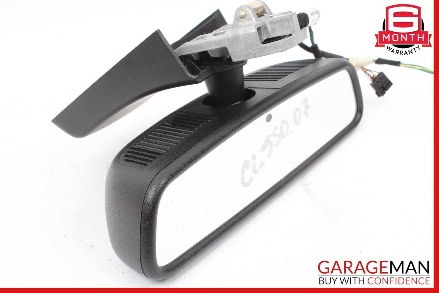 07-10 Mercedes W216 CL550 CL600 CL65 AMG Interior Upper Rear View Mirror Black