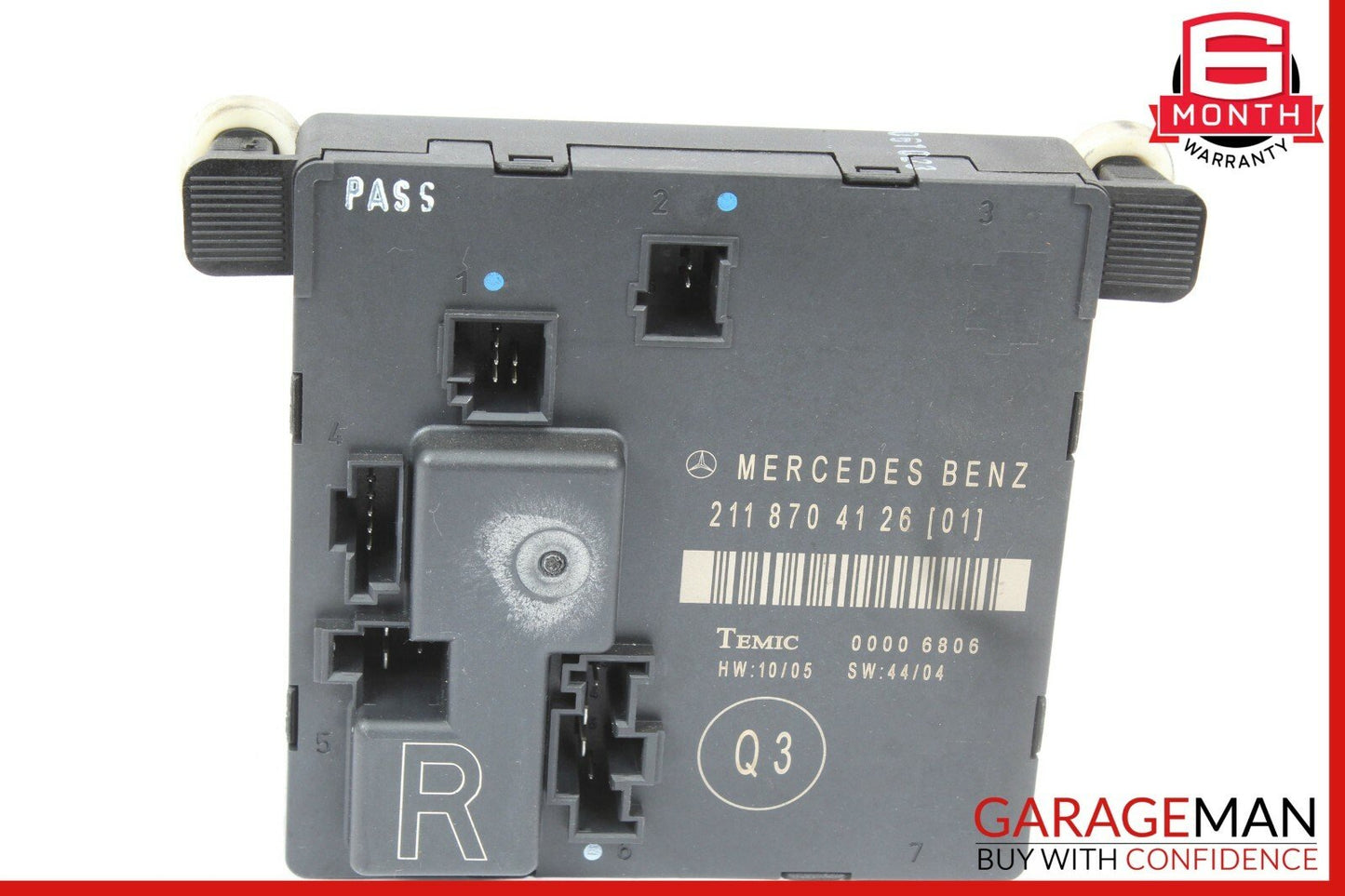 03-09 Mercedes W211 E550 E350 E63 AMG Rear Right Side Door Control Module Unit