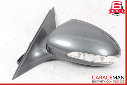 07-09 Mercedes W221 S550 S600 Front Left Driver Side Mirror Rear View Flintgray