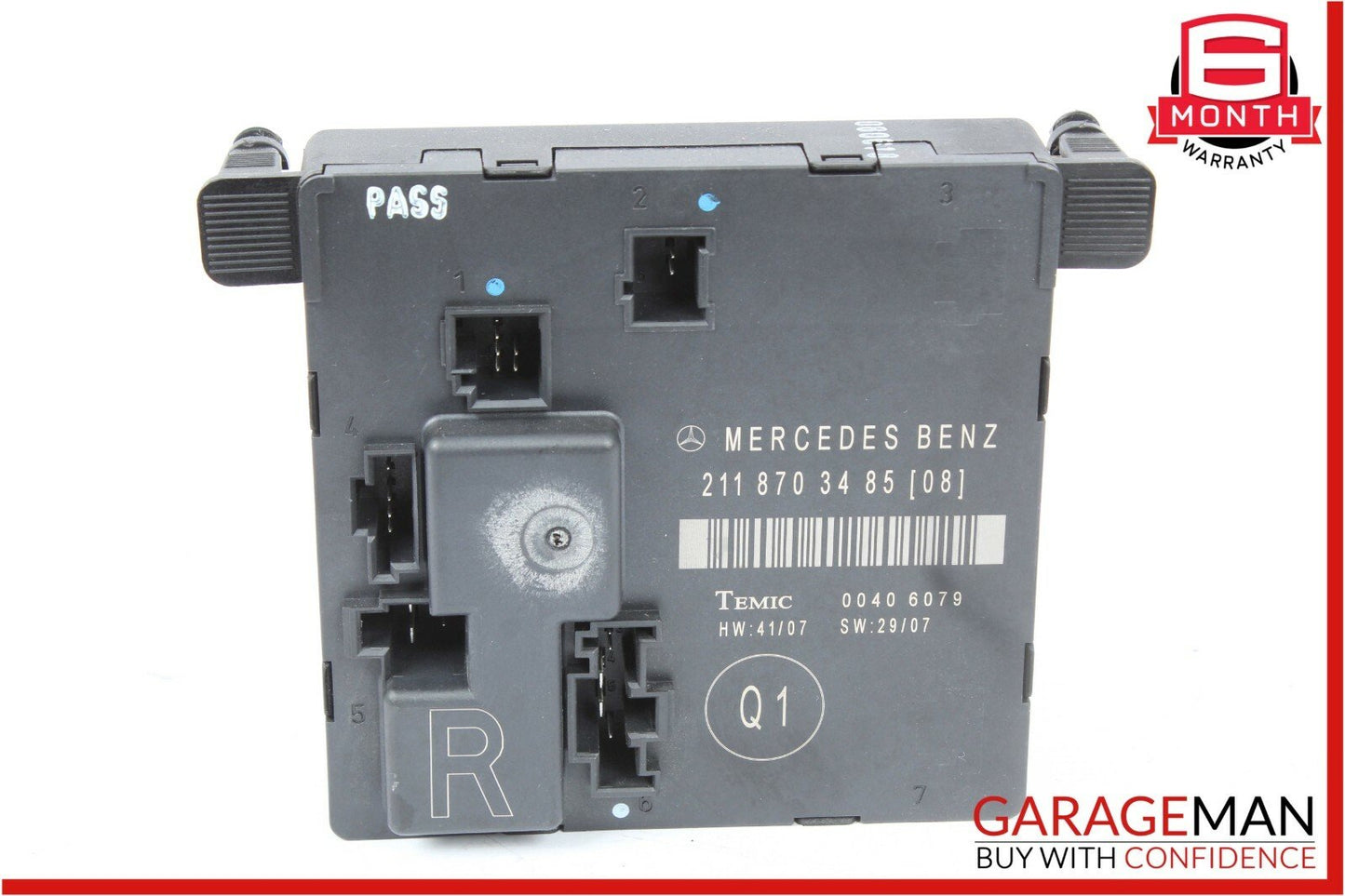07-09 Mercedes W211 E350 E550 Rear Right Passenger Side Door Control Module OEM