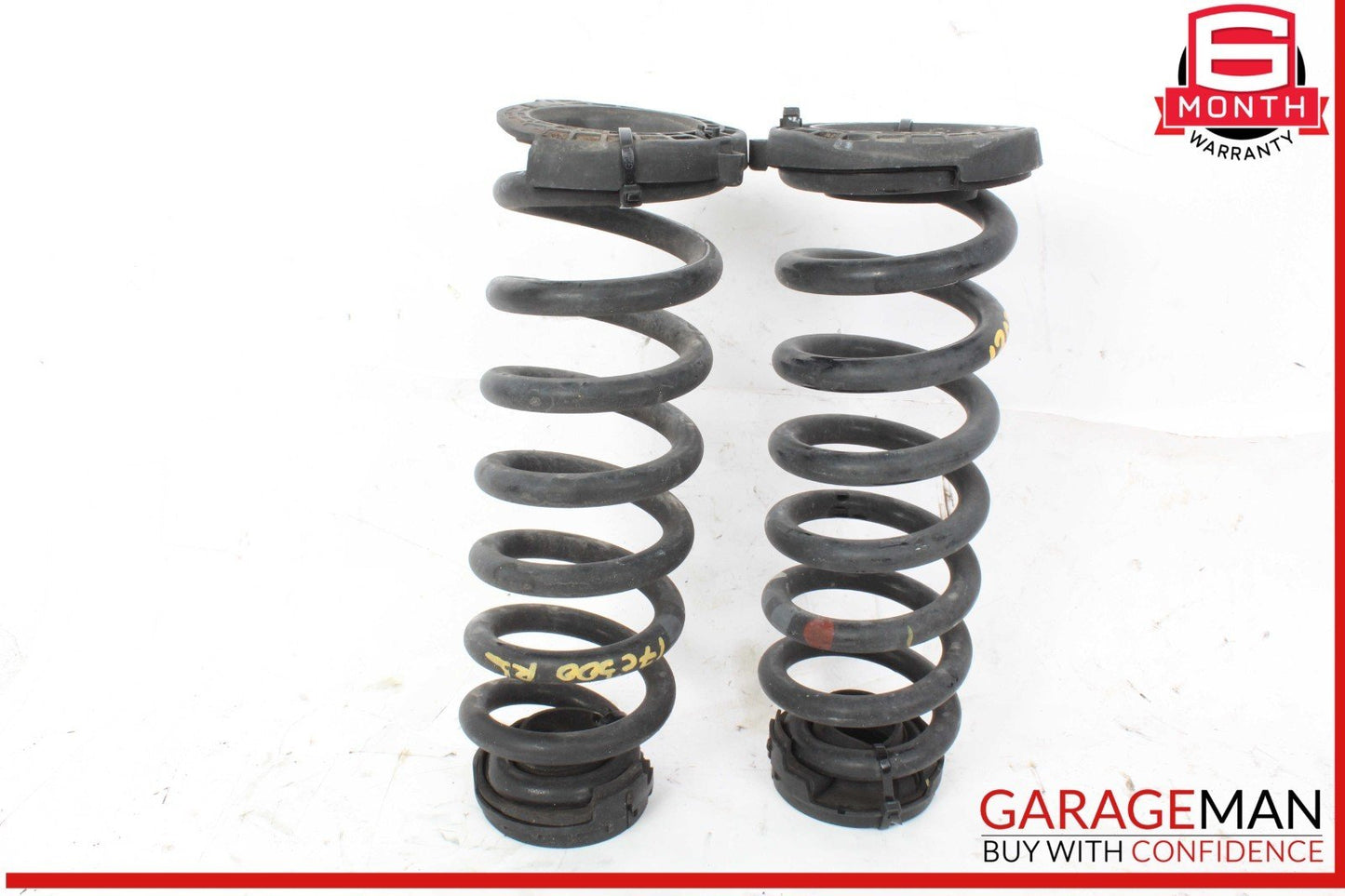 15-20 Mercedes W205 C300 Rear Right & Left Shock Absorber Coil Spring Set of 2