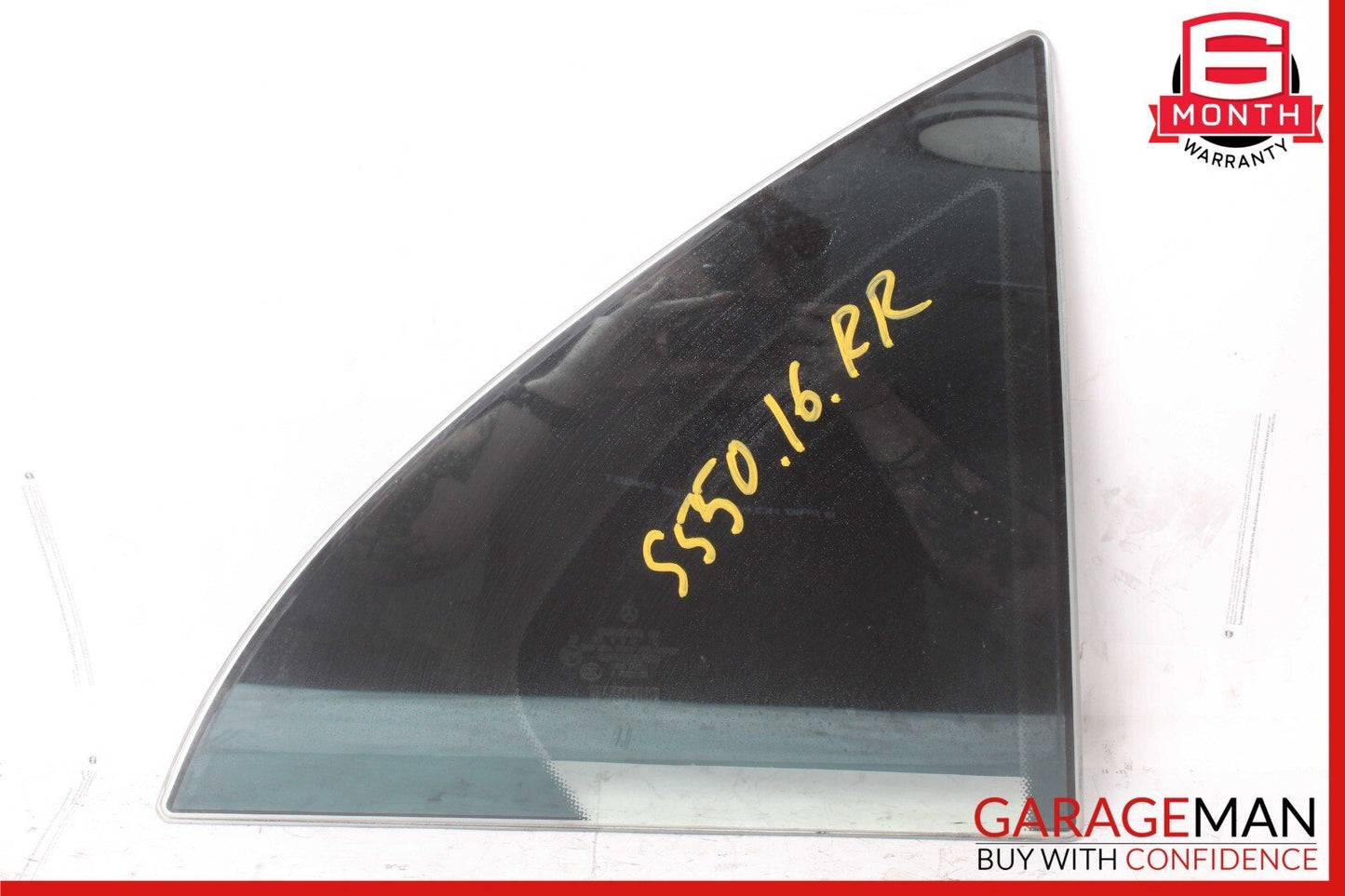 07-13 Mercedes W221 S550 S350 Rear Right Side Door Quarter Window Auto Glass OEM