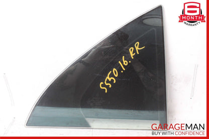 07-13 Mercedes W221 S550 S350 Rear Right Side Door Quarter Window Auto Glass OEM