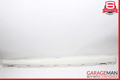 06-13 Mercedes W251 R350 R500 Left Driver Side Rocker Skirt Molding Panel White