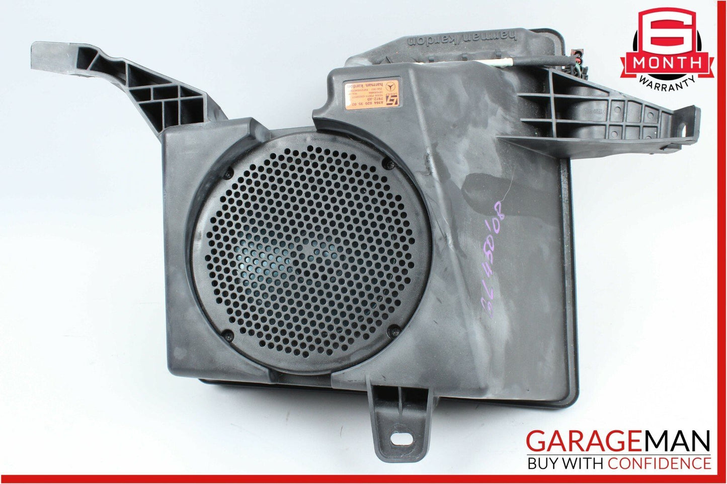 07-12 Mercedes X164 GL450 Rear Subwoofer Sub Woofer Loud Speaker Bass Box OEM