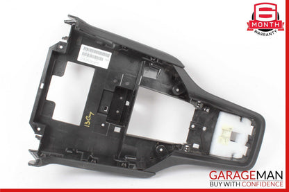 11-18 Porsche Cayenne Hybrid S Center Console A/C Bezel Trim Leather Black OEM