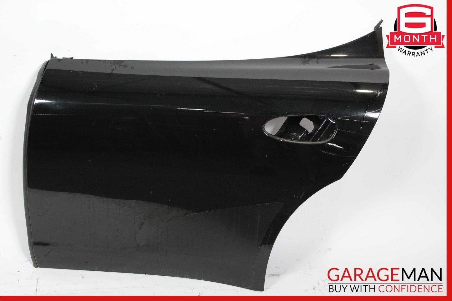 10-16 Porsche Panamera 970 Rear Left Side Exterior Door Shell Frame Black