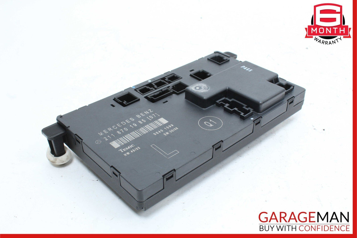 03-09 Mercedes W211 E350 Front Left Driver Side Door Control Module Unit OEM