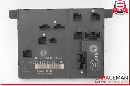 03-12 Mercedes R230 SL500 SL55 AMG Front Left Door Control Module 2308200126 OEM