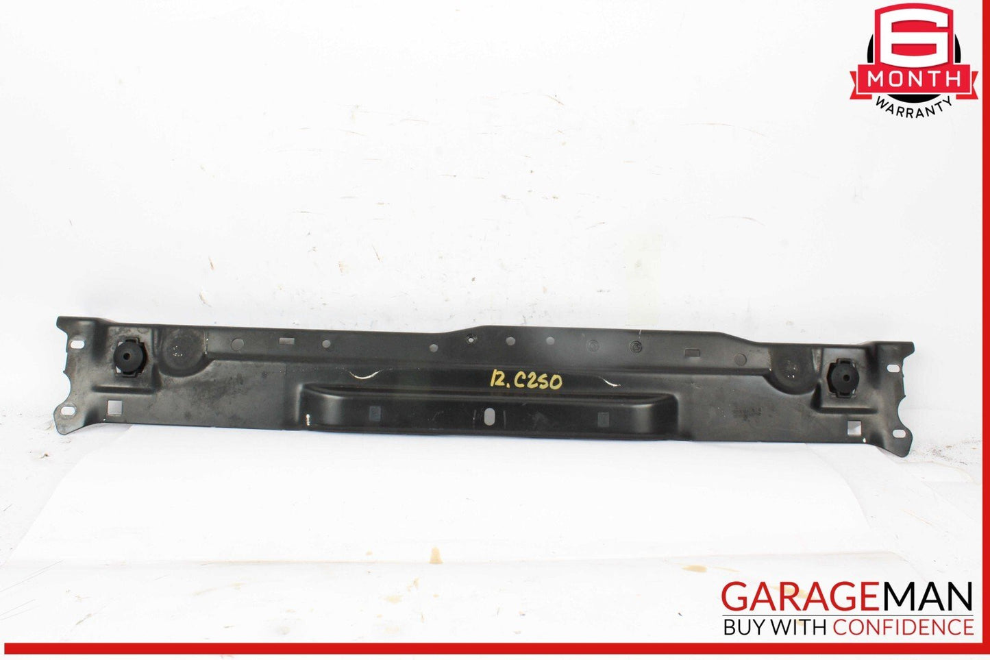 08-14 Mercedes W204 C250 C350 C280 Upper Radiator Core Support Bar Black OEM