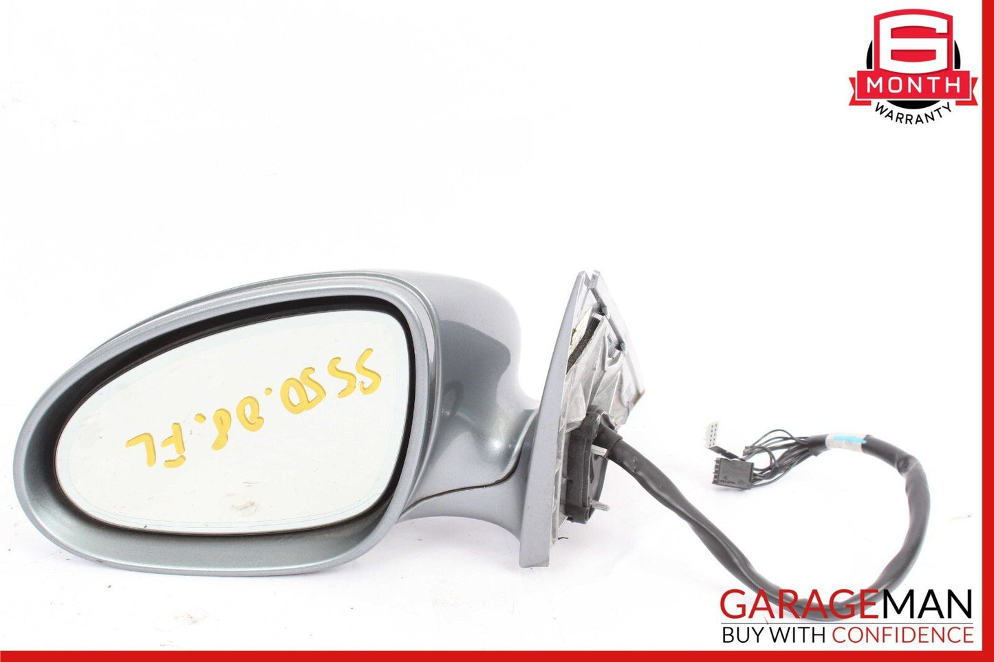 07-09 Mercedes W221 S550 S600 Front Left Driver Side Mirror Rear View OEM