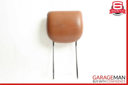 00-02 Mercedes W220 S500 Front Right Side Seat Headrest Head Rest Brown OEM