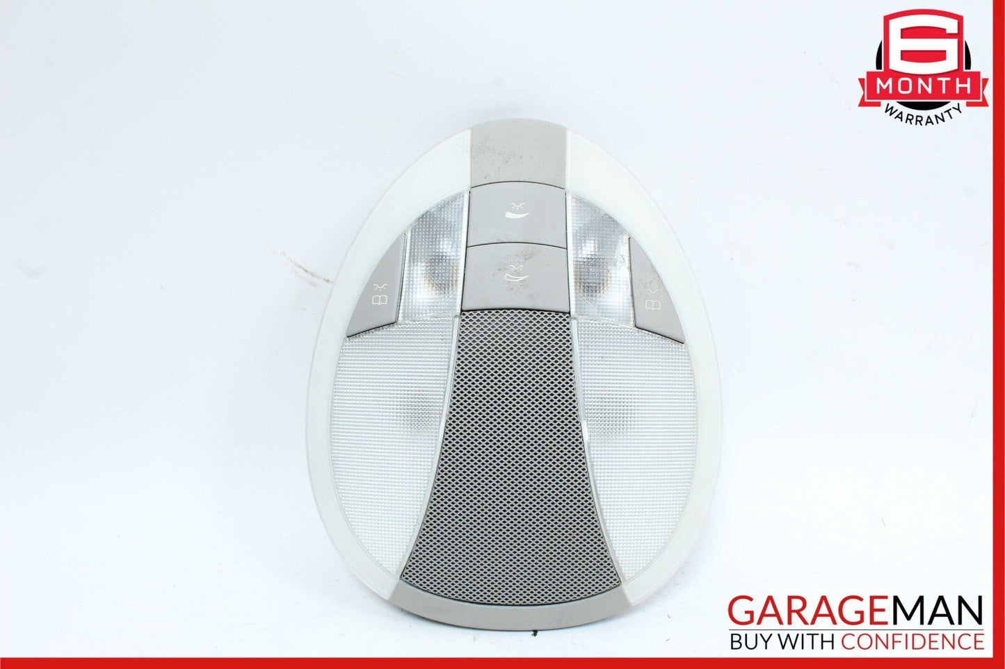 03-11 Mercedes W219 CLS500 Rear Overhead Dome Light Lamp Reading Map Gray OEM