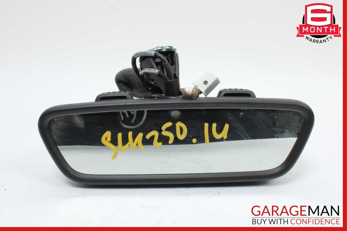 12-20 Mercedes R172 SLK250 SLK350 SLC300 Interior Rear View Mirror Black OEM