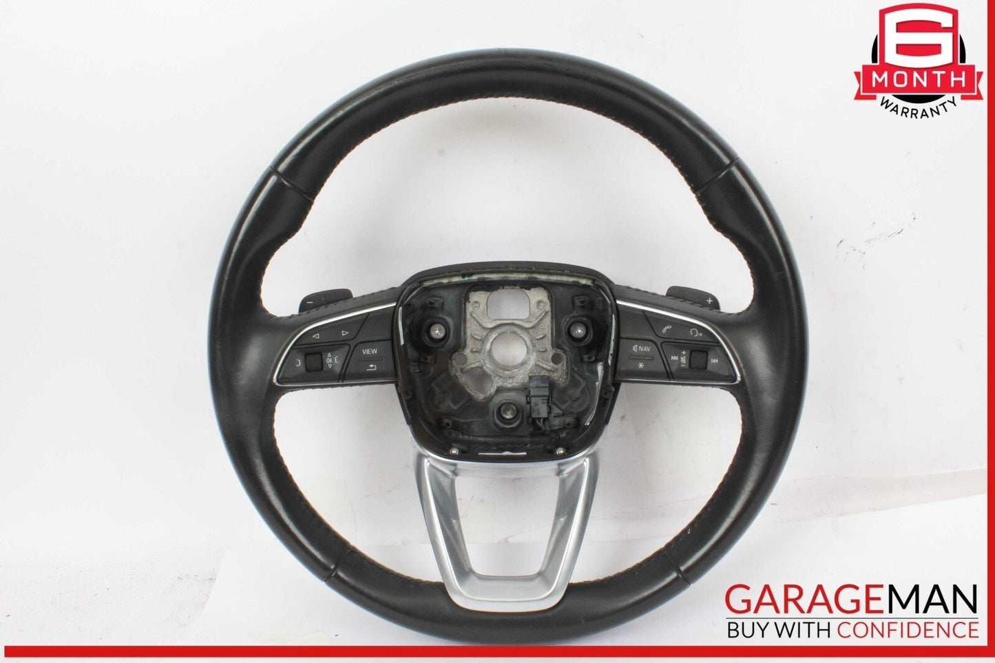 17-19 Audi A4 Allroad Front Left Driver Side Steering Wheel w/ Paddle Shifters