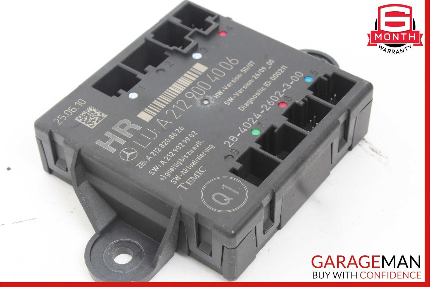 08-18 Mercedes W212 E550 C350 Rear Right Side Door Control Module OEM