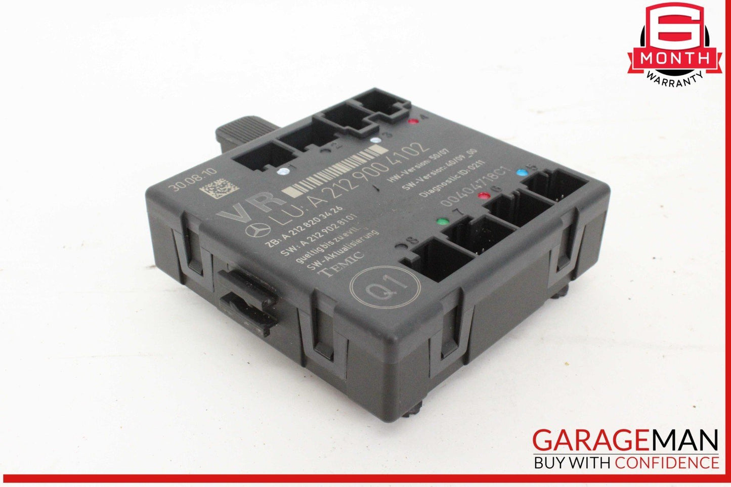08-14 Mercedes W204 C300 Front Right Passenger Side Door Control Module Unit OEM