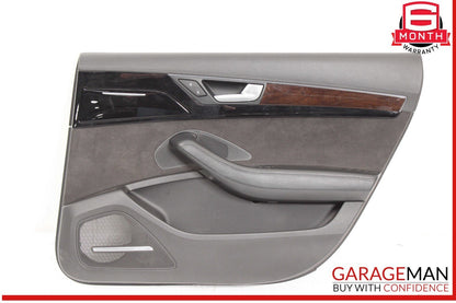 11-17 Audi A8 S8 Rear Right Passenger Door Cover Panel Trim Assembly OEM