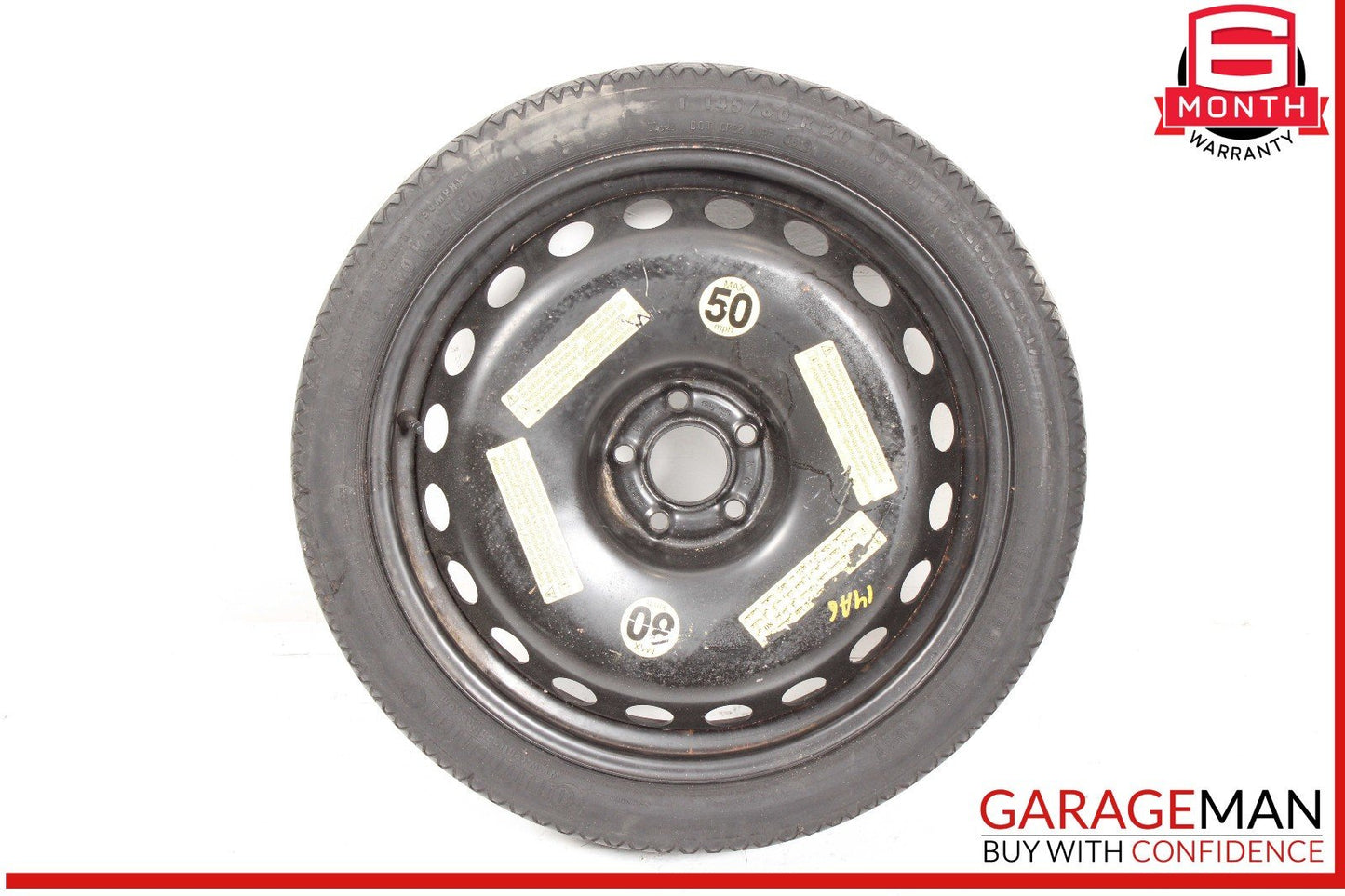 12-20 Audi A6 A7 Quattro Emergency Spare Tire Wheel T145/60 R20 105M OEM