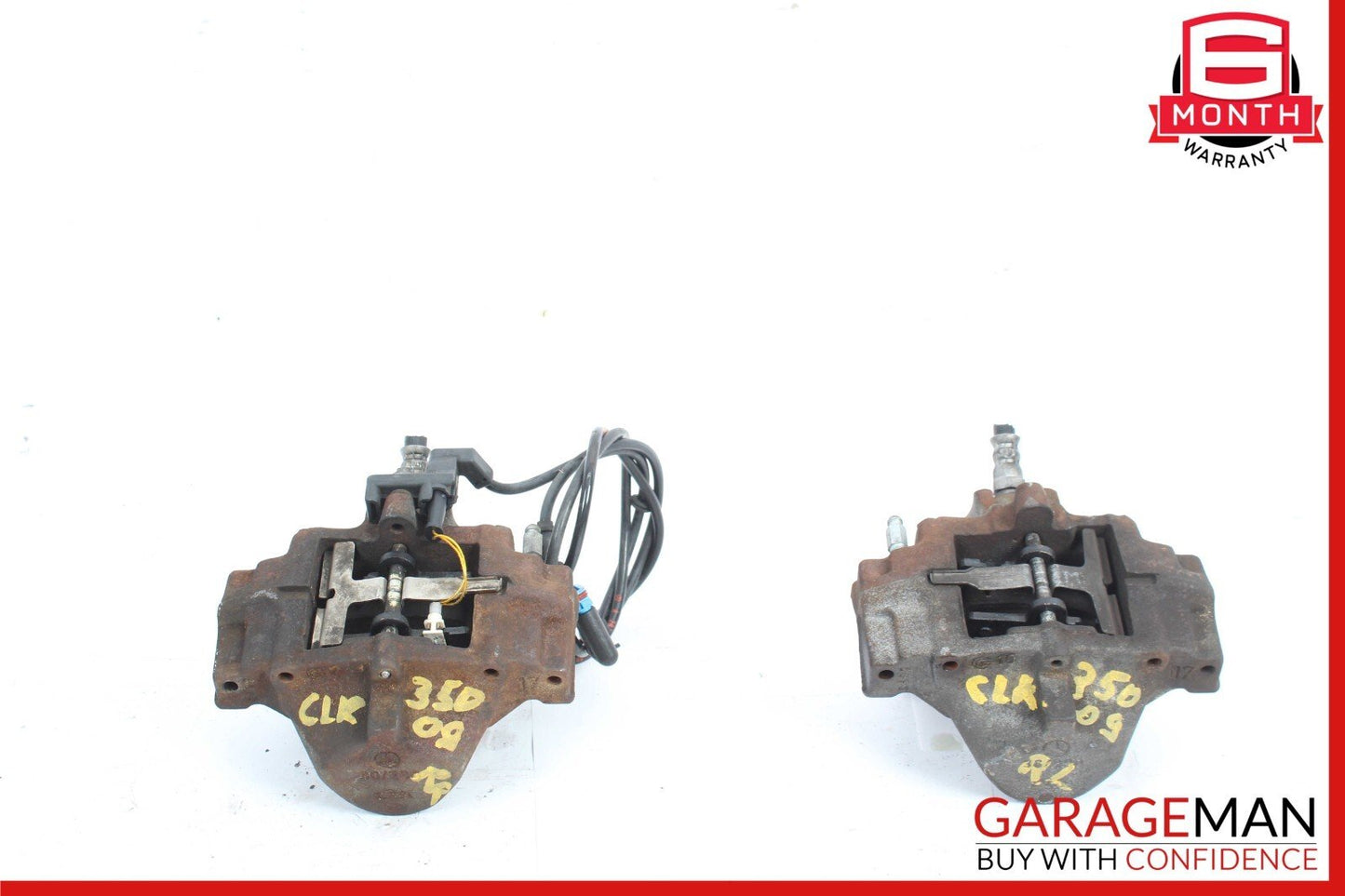Mercedes W209 CLK350 SLK350 C230 Rear Left & Right Brake Caliper Calipers Set