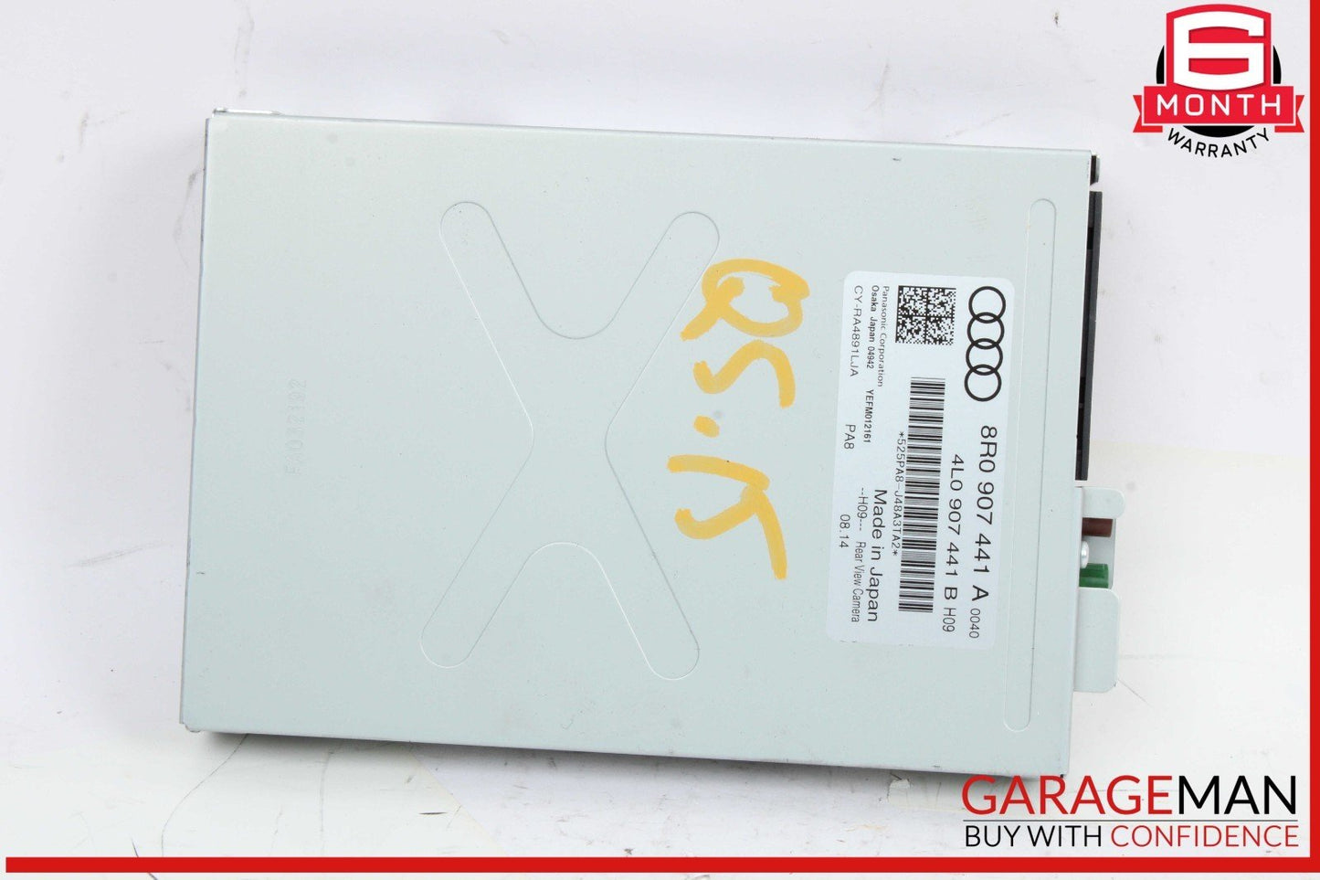 09-17 Audi Q5 SQ5 Rear View Camera Computer Control Module Unit 8R0907441A OEM