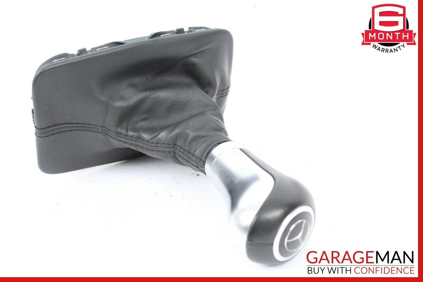 12-14 Mercedes W204 C300 C350 Shift Shifter Knob Boot Cover Black OEM