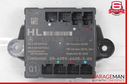 08-18 Mercedes W204 C250 Rear Left Side Door Control Module Unit OEM