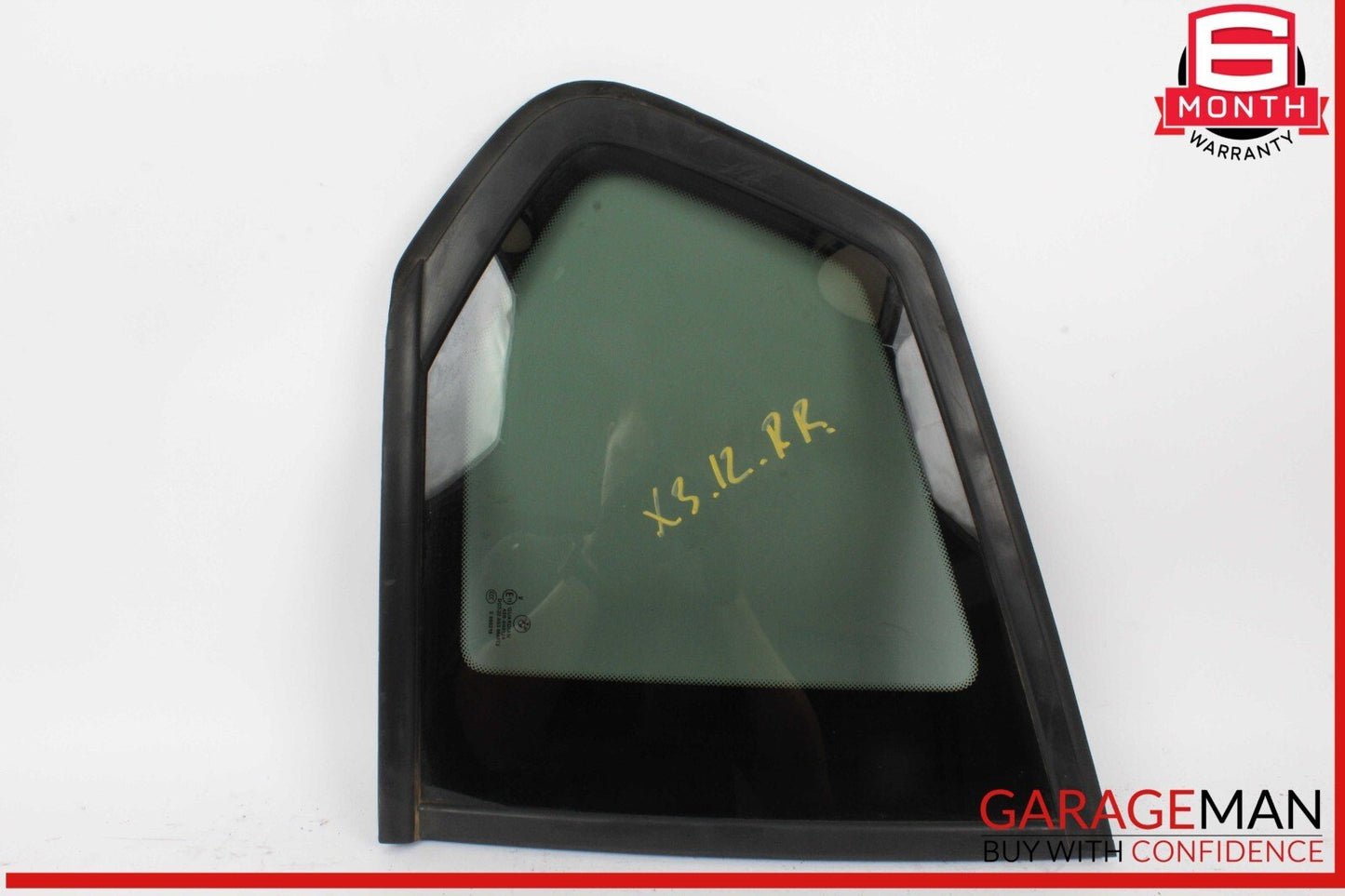 11-17 BMW X3 Rear Right Passenger Side Quarter Window Glass OEM