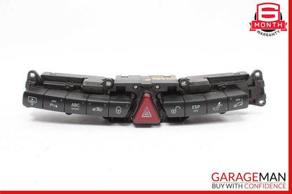 03-06 Mercedes W220 S600 S55 AMG Center Dash Switch ESP Hazard Door Lock Control