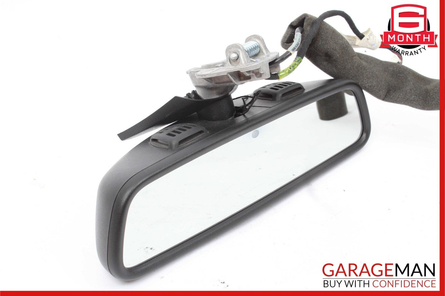 08-14 Mercedes W204 C250 C300 C63 AMG Interior Top Upper Rear View Mirror Black