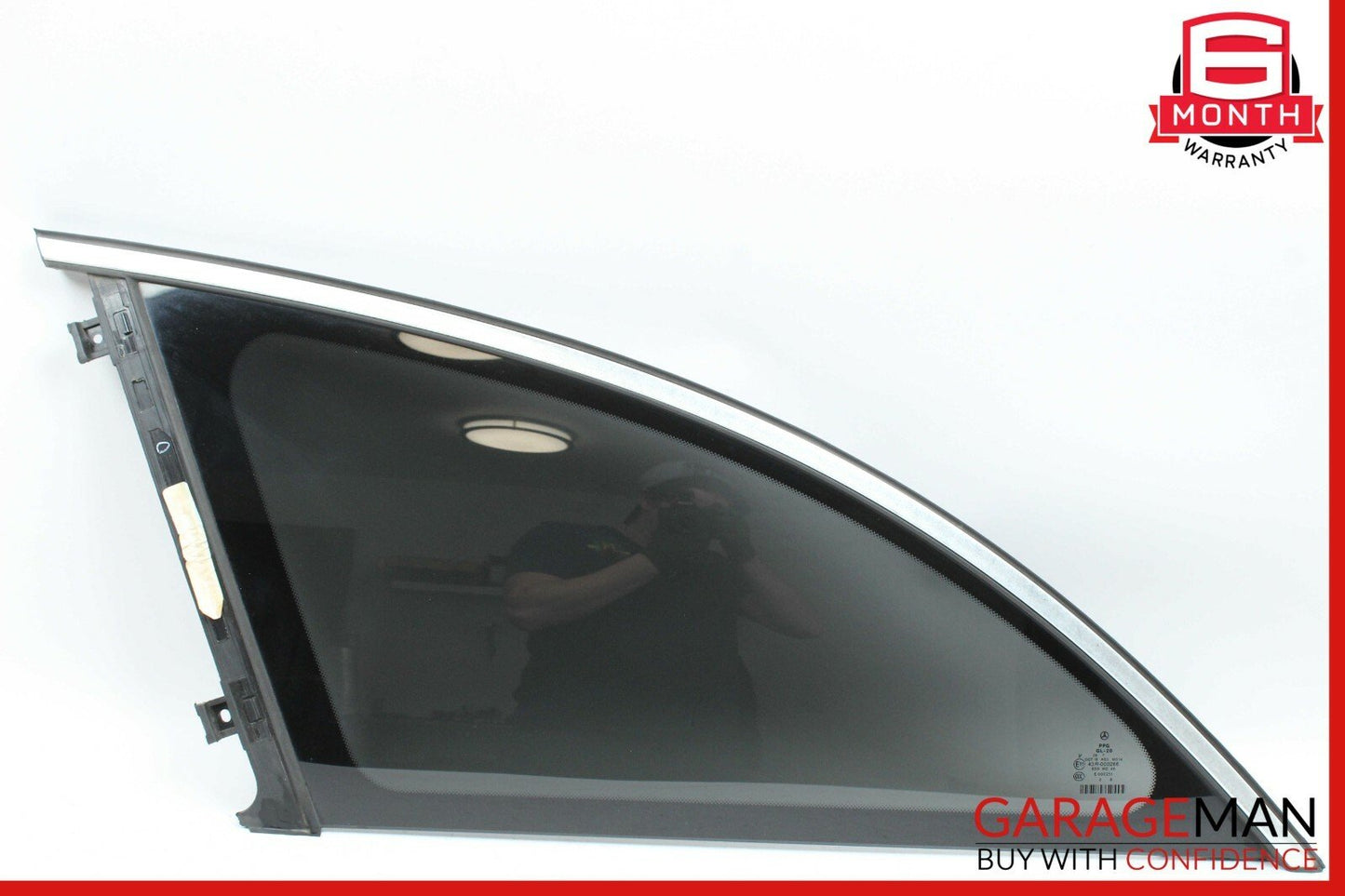 06-13 Mercedes W251 R350 R550 Rear Left Side Door Quarter Window Glass OEM