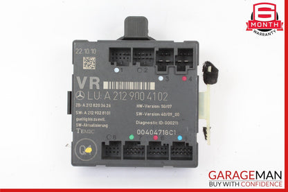 08-14 Mercedes W204 C300 4MATIC Front Right Side Door Control Module Unit OEM
