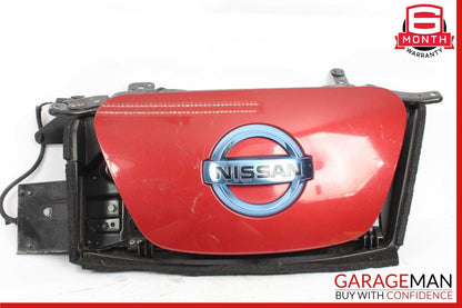 13-17 Nissan Leaf Front Charge Port Door Cover w/ Bracket & Emblem OEM