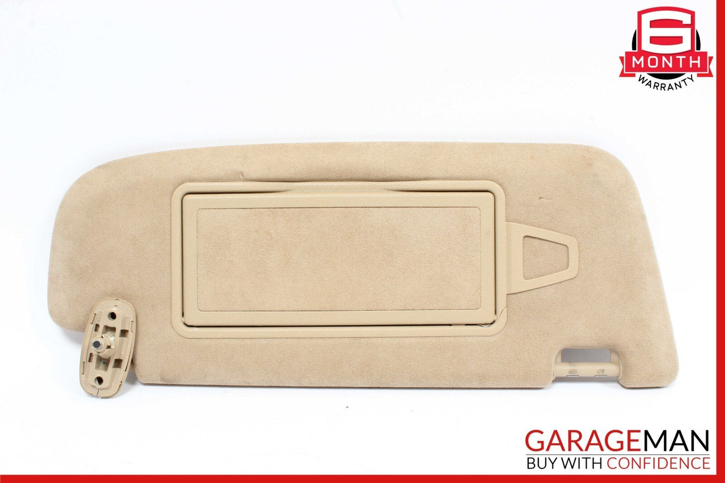 Mercedes W221 S550 S600 CL550 Front Right Sun Visor Shade Sunvisor Suede Brown