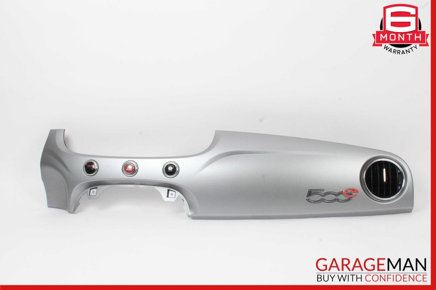 12-19 Fiat 500E Front Dash Dashboard Trim Panel w/ Right Side Air Vent OEM