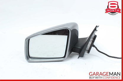 12-14 Mercedes W204 C250 C63 AMG Front Left Side Mirror Rear View Door Silver