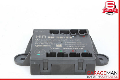 08-18 Mercedes W204 C250 C300 GLK350 Rear Right Side Door Control Module OEM