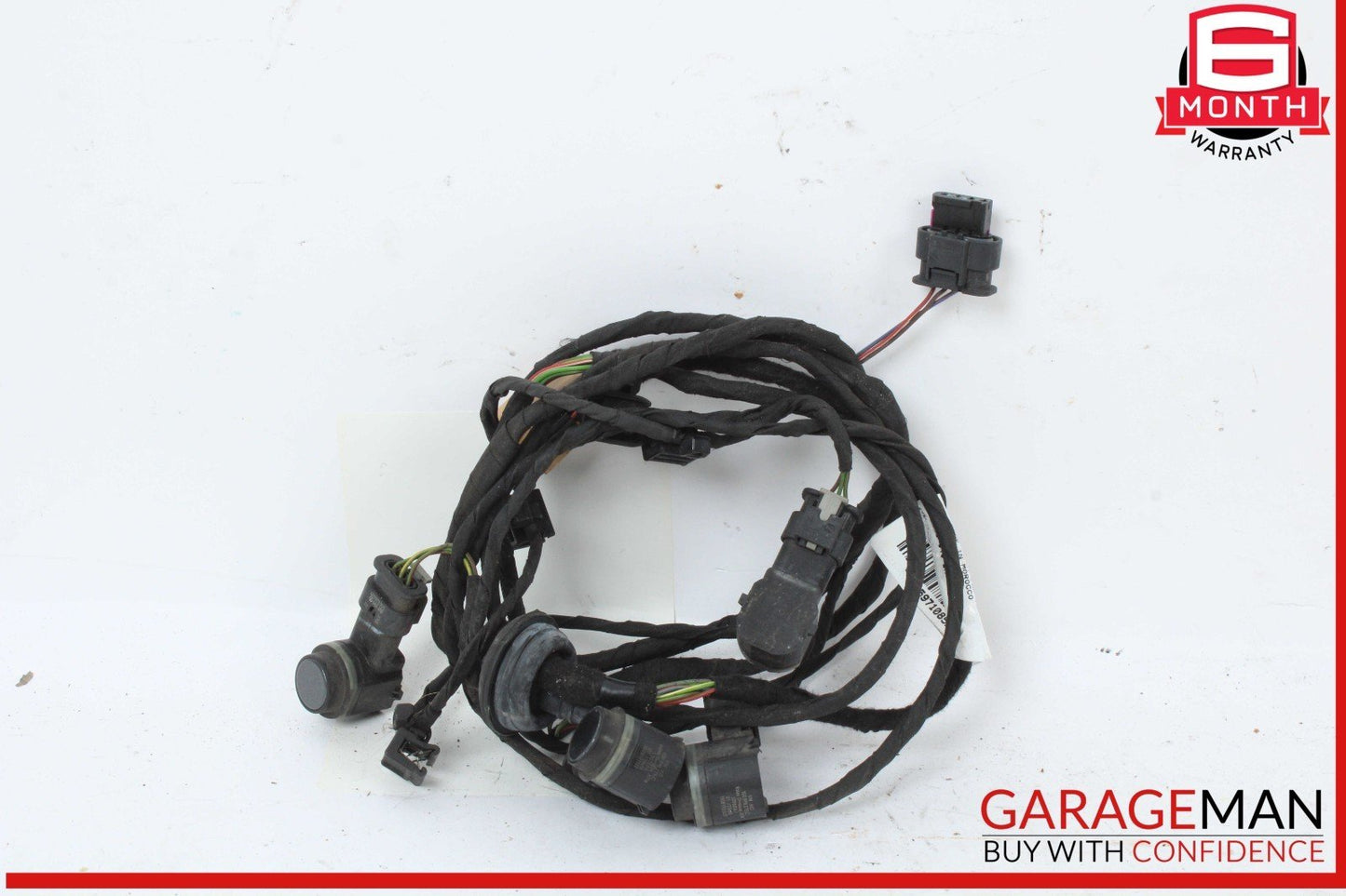 12-18 Audi S6 A6 Rear Bumper Wire Wiring Harness w/ Park Assist Aid Sensors OEM