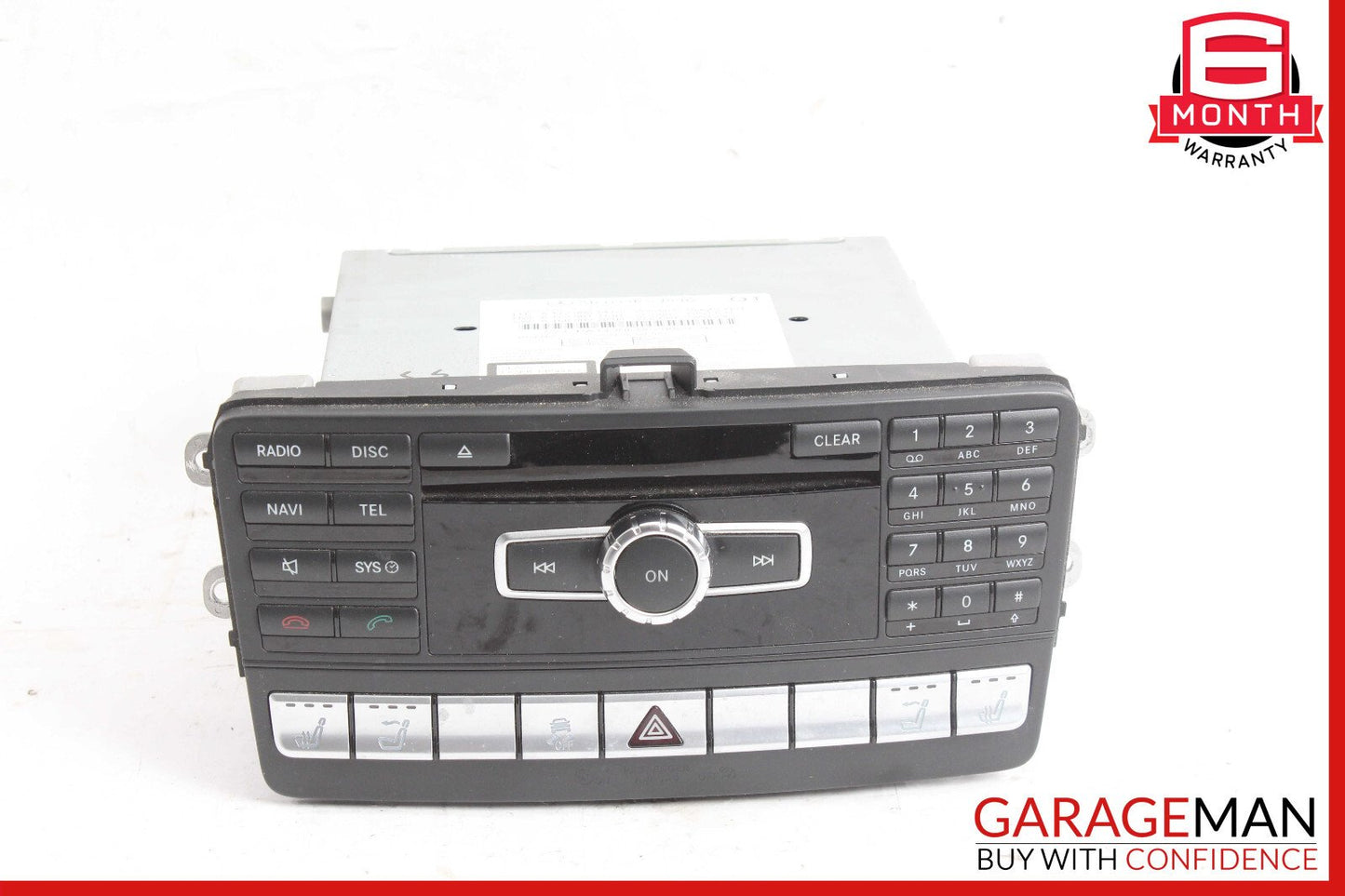 12-16 Mercedes R172 SLK250 SLK350 Navigation Command Head Unit DVD CD Audio OEM