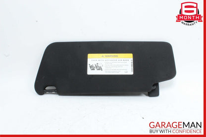 10-17 Mercedes W204 C250 E350 Coupe Right Sun Visor Shade Black OEM